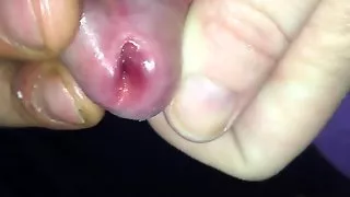 Dirty cockhole stretching fingering and tongue with spit