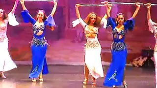 Group belly dance