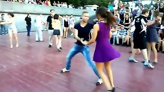 Big uh-oh while dancing