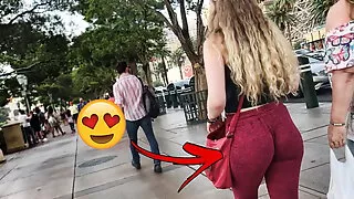 Her Daughter Has 'Ass-Eater' Pants On!