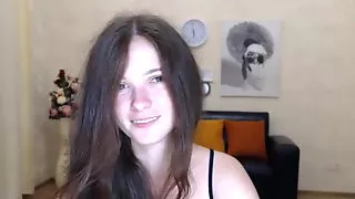 Cute 18 y.o. webcam perfect body brunette dancing