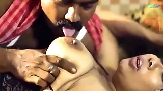 Indian Matured Aunty hard boob sucking and fucking with BF