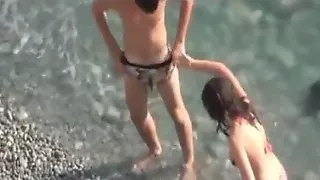 Caught fucking on the beach 2