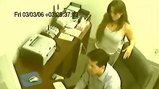 Caught On Camera - Office Relationship
