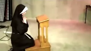 Chubby Lesbian Nun Dominated By A Lesbian