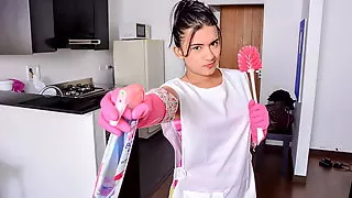 MAMACITAZ - Super Hot Latina Maid Camila Marin Loves POV Sex