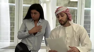 Coco De Mal Fucks Her Arab Student (5 Minute Porn)