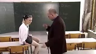 STP3 Schoolgirl Fucks Her Teacher To Pass Her Test !