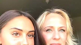 Hot brunette serbian sisters