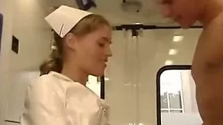 Sexy young german nurse fucked