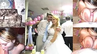 Married wives wedding dress compilation before during after